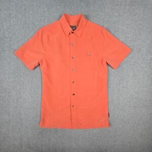 Royal Robbins Shirt Mens Small Classic Desert Pucker Standard Fit Button Down